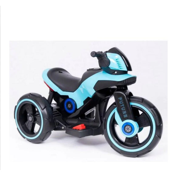 Motocicleta electrica pentru copii, Police, albastru