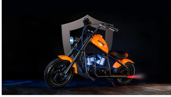Motocicleta electrica realista Chopper HYPER GOGO CRUISER 12 Plus