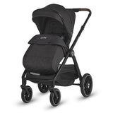 Sistem modular 3in1 Coccolle Aspen Jet Black + Scoica Coccolle Knox Anthracite