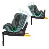 Scaun auto iSize 40-150 cm Coccolle Mago Greenstone