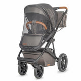 Carucior modular 2in1 C Nessia Anthracite+Balansoar bebelusi C Velio Butternut