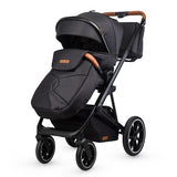 Carucior modular 2in1 C Nessia Diamond black+Balansoar bebelusi C Velio Butternut