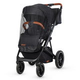 Carucior modular 2in1 C Nessia Diamond black+Balansoar bebelusi C Velio Butternut