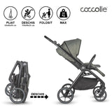 Carucior modular 2in1 Coccolle Serry Moss green