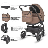 Carucior modular 2in1 Coccolle Serry Light taupe