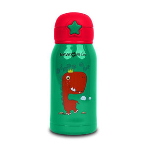 Sticla termoizolanta Nava 500 ml dinozaur verde