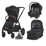 Sistem modular 3in1 Coccolle Aspen Jet Black + Scoica Coccolle Knox Anthracite