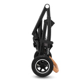 Carucior 3 in 1, Lionelo, Amber, Cadru aluminiu, Cu landou intarit si salteluta moale, Cu scoica auto testata ADAC, Reversibil, Cu accesorii, Geanta parinti, Pana la 22 kg, Albastru