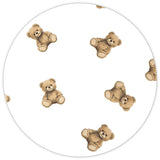 Aparatoare pentru patut, Qmini, Tip rulou, Cu husa detasabila, Lungime 180 cm, Din bumbac certificat Oeko Tex Standard 100, Teddy Toys