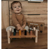 Banc de lucru, Petite&Mars, Big Bang Wood of Mars, 12 luni+, Multicolor