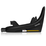 Baza scaun auto i-Size, Lionelo, Moxie, Rotativa 360, Cu isofix si picior stabilizator, Cu indicatori pentru instalare corecta, Negru