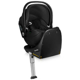 Baza scaun auto i-Size, Lionelo, Moxie, Rotativa 360, Cu isofix si picior stabilizator, Cu indicatori pentru instalare corecta, Negru