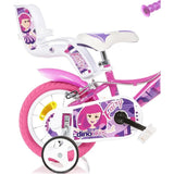 Bicicleta copii Dino Bikes 12' Fairy roz