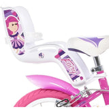 Bicicleta copii Dino Bikes 12' Fairy roz