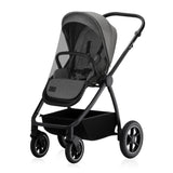 Carucior 2 in 1, Lionelo, Meril, Cu landou si scaun cu dimensiune XL, Reversibil, Cu sistem de ventilatie 3D, Cu accesorii, Pana la 22 kg, Conform cu EN1888-1 EN1888-2, EN1466, Gri