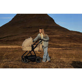 Carucior 2 in 1, Lionelo, Meril, Cu landou si scaun cu dimensiune XL, Reversibil, Cu sistem de ventilatie 3D, Cu accesorii, Pana la 22 kg, Conform cu EN1888-1 EN1888-2, EN1466, Gri