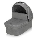 Carucior 2 in 1, Lionelo, Meril, Cu landou si scaun cu dimensiune XL, Reversibil, Cu sistem de ventilatie 3D, Cu accesorii, Pana la 22 kg, Conform cu EN1888-1 EN1888-2, EN1466, Gri