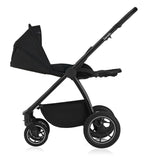 Carucior 2 in 1, Lionelo, Meril, Cu landou si scaun cu dimensiune XL, Reversibil, Cu sistem de ventilatie 3D, Cu accesorii, Pana la 22 kg, Conform cu EN1888-1 EN1888-2, EN1466, Negru