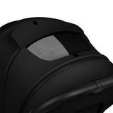 Carucior 2 in 1, Lionelo, Mika Plus, Cadru din aluminiu, Cu landou intarit si salteluta moale, Reversibil, Cu sistem de ventilatie 3D, Cu accesorii, Pana la 22 kg, Conform cu EN1888-1 EN1888-2, EN1466, Negru