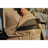 Carucior 3 in 1, Lionelo, Meril, Cu landou de dimensiune XL, Reversibil, Cu scoica auto testata ADAC, Cu accesorii, Pana la 22 kg, Conform cu EN1888-1 EN1888-2, EN1466, Bej