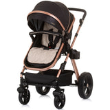 Carucior Chipolino Havana 3 in 1 obsidian gold