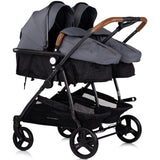 Carucior gemeni Chipolino Duo Smart 3 in 1 cloud