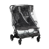 Carucior gemeni pliabil Twinside, Jane, Pliere rapida cu o mana, De la nastere pana la 22 Kg, Cu huse pentru ploaie, Spatare independente, Cu suspensii, Conform cu EN 1888-2:2018+A1:2023, Coal
