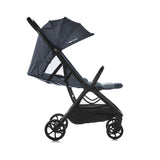 Carucior sport, Be Cool, Strike, Cu pliere automata, Roti cu suspensii, De la nastere pana la 22 Kg, 6.88 Kg, Be Azure