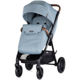 Carucior sport Chipolino Ultera cu husa picioare basil