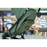 Carucior sport, Lionelo, Bess, Greutate redusa - 7.5 kg, Sustine 22 kg, 6 luni+, Capotina impermeabila, Protectie SPF 50+, Include suport sticla, Pliere cu o singura mana, Compact, Maner pentru transport, Conform cu EN1888-1 si EN1888-2, Bej