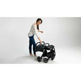 Carucior sport, Lionelo, Cloe, Cu accesorii, Cadru din aluminiu, Pana la 22 kg, Usor, Pliere compacta pentru avion, cu o singura mana, Ideal pentru toate tipurile de suprafete, 6 luni+, Maro