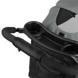Carucior sport, Lionelo, Emma Plus, Cu tavita, 2 Suporturi pentru pahar, Geanta accesorii, Conform cu standardul european de securitate EN1888-1, Gri