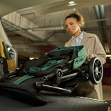 Carucior sport, Lionelo, Mira, Maner reglabil in 5 pozitii, Spatar si suport de picioare reglabile, Plasa de tantari si suport biberon incluse, Pana la 22 kg, 6 luni+, Conform cu EN1888-1, EN1888-2, Testare SGS, Verde