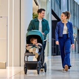 Carucior sport, Lionelo, Mira, Maner reglabil in 5 pozitii, Spatar si suport de picioare reglabile, Plasa de tantari si suport biberon incluse, Pana la 22 kg, 6 luni+, Conform cu EN1888-1, EN1888-2, Testare SGS, Verde