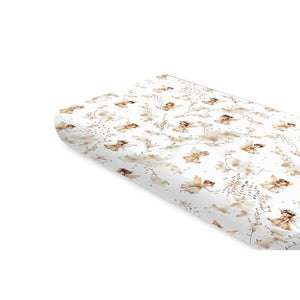 Cearceaf cu elastic, MimiNu, Pentru pat 160x80 cm, Din bumbac certificat Oeko Tex Standard 100, Fairy