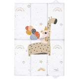 Saltea de infasat, Ceba Baby, Pliabila, 60 x 40 cm, Giraffe
