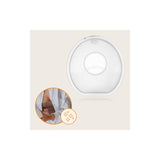 Colectoare san, Lionelo, 2 buc, 60 ml, fara BPA, Ergonomice, Compatibile cu orice sutien, Transparent