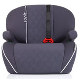 Inaltator auto Chipolino Sonic I-Size 125-150 cm cu sistem Isofix anthracite, testat ADAC