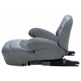 Inaltator auto, FreeOn, Cosmo Plus I-Size, Cu isofix, Cu spatar inaltat si cotiere, Potrivit pentru copiii intre 125 si 150 cm sau intre 25 si 36 Kg, Conform cu standardul european de securitate ECE R129, gri