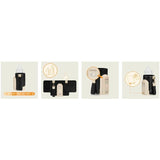 Incalzitor biberoane, Lionelo, ThermUp Go Evo, Portabil, Cu 5 niveluri de incalzire, Cu buton Safety Control, Mentinere caldura pana la 9h, Incarcare USB, Negru/Auriu