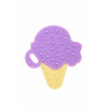 Jucarie de dentitie, Bocioland, Din silicon, Stimuleaza abilitatile motorii fine, Calmeaza durerea gingiei, 0 luni+, Ice Berry