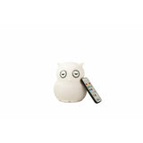 Lampa de veghe, BBluv, Bufnita, Hibu, Functionare pana la 10 ore, Cu telecomanda si cablu USB, Cu 9 culori diferite activate prin control Touch, White