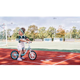 Bicicleta fara pedale, Lionelo, Alex, Usoara, Cu ghidon si sa reglabile, Greutate 3.3 Kg, Cu roti din spuma EVA, 12 inch, Turquoise