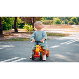 Bicicleta fara pedale, Lionelo, Sammy, Cu 4 roti, Din spuma EVA, Stabila, Manere moi, antiderapante, 12- 36 luni, Greutate maxima suportata 25 kg, Certificata EN 71-1:2014, EN 71-2:2011, EN 71-3:2019, Alb