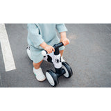 Bicicleta fara pedale, Lionelo, Sammy, Cu 4 roti, Din spuma EVA, Stabila, Manere moi, antiderapante, 12- 36 luni, Greutate maxima suportata 25 kg, Certificata EN 71-1:2014, EN 71-2:2011, EN 71-3:2019, Alb