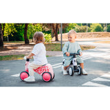 Bicicleta fara pedale, Lionelo, Sammy, Cu 4 roti, Din spuma EVA, Stabila, Manere moi, antiderapante, 12- 36 luni, Greutate maxima suportata 25 kg, Certificata EN 71-1:2014, EN 71-2:2011, EN 71-3:2019, Roz