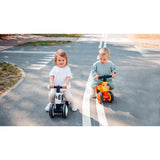 Bicicleta fara pedale, Lionelo, Sammy, Cu 4 roti, Din spuma EVA, Stabila, Manere moi, antiderapante, 12- 36 luni, Greutate maxima suportata 25 kg, Certificata EN 71-1:2014, EN 71-2:2011, EN 71-3:2019, Galben