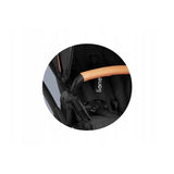 Carucior 3 in 1, Lionelo, Amber, Cadru aluminiu, Cu landou intarit si salteluta moale, Cu scoica auto testata ADAC, Reversibil, Cu accesorii, Geanta parinti, Pana la 22 kg, EN1888-1 EN1888-2 EN1466 ECE R129, Negru onyx