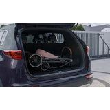 Carucior sport, Lionelo, Alexia, 6 luni+, Cu geanta pentru parinti, Amortizoare, Suport pentru biberon/pahar, Plasa de tantari, Saculet de picioare, Cu UPF50+, Cadru din aluminiu, 0- 15 kg, Conform cu standardul european de securitate EN1888-1, Gri