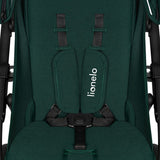 Carucior sport, Lionelo, Annet Plus, De la nastere, Cu accesorii si capotina XXL reglabila, 0 - 22 Kg, Conform cu standardele europene de securitate EN1888-1 si EN1888-2, Verde
